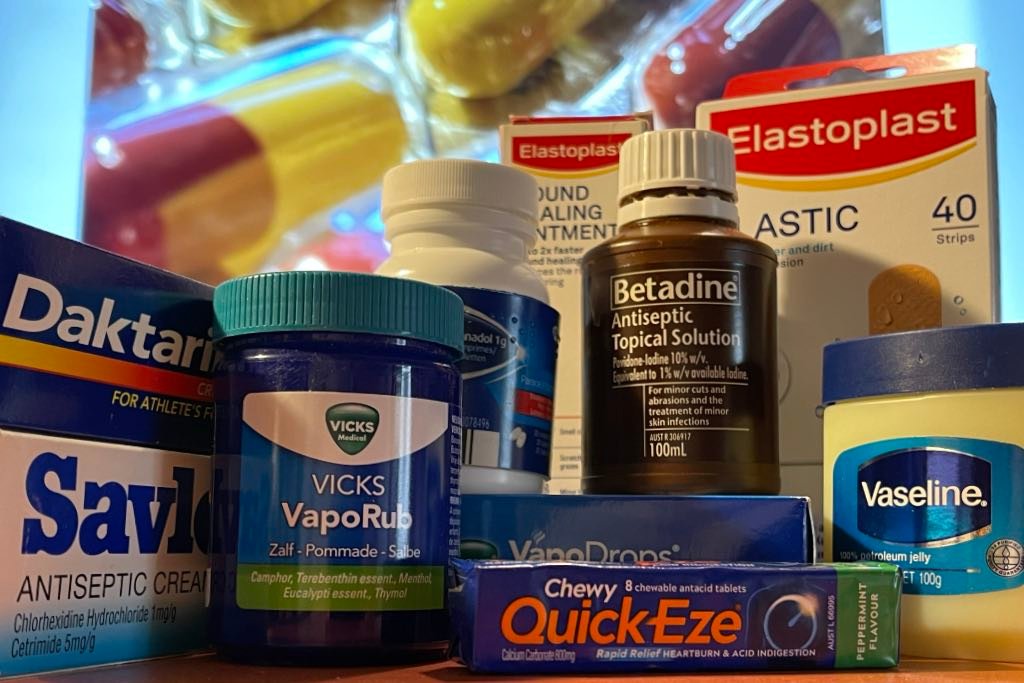 A small selection of various medications