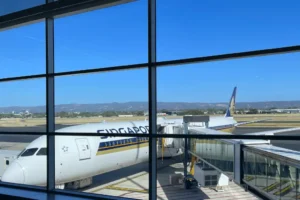 Singapore Airlines SQ277 SIN-ADL at Adelaide Airport (SQ276 ADL-SIN)