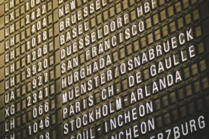 Flight board