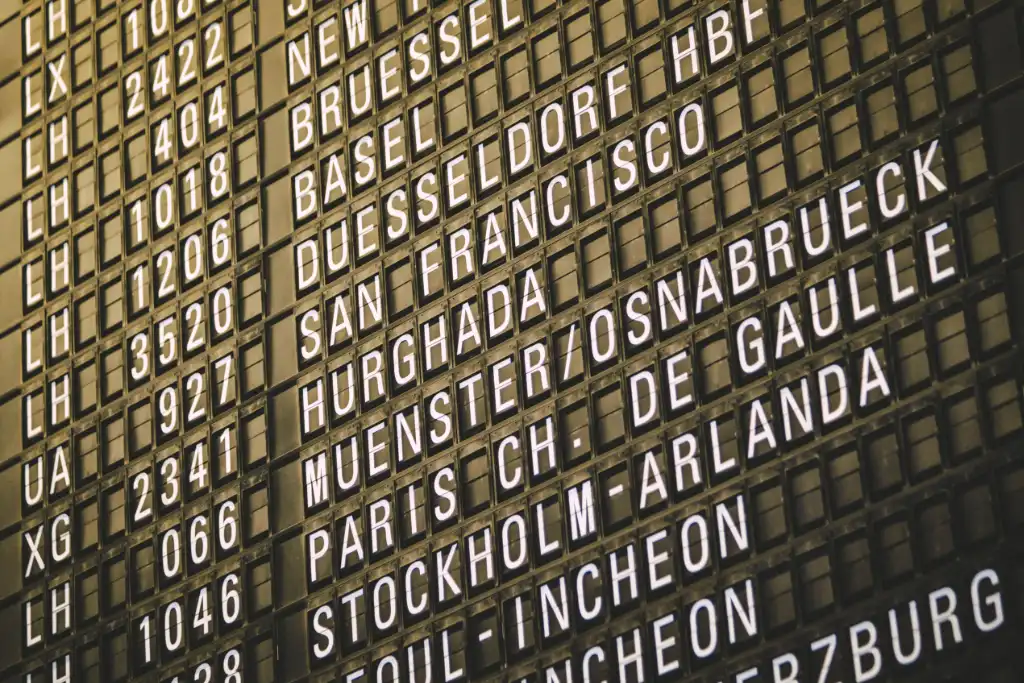 Flight board