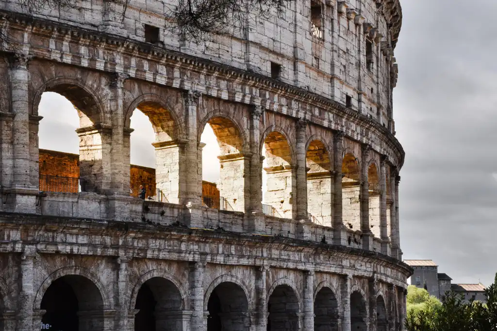 Partial view of the Colosseum, Rome, Photo © AXP Photography /.Pexels